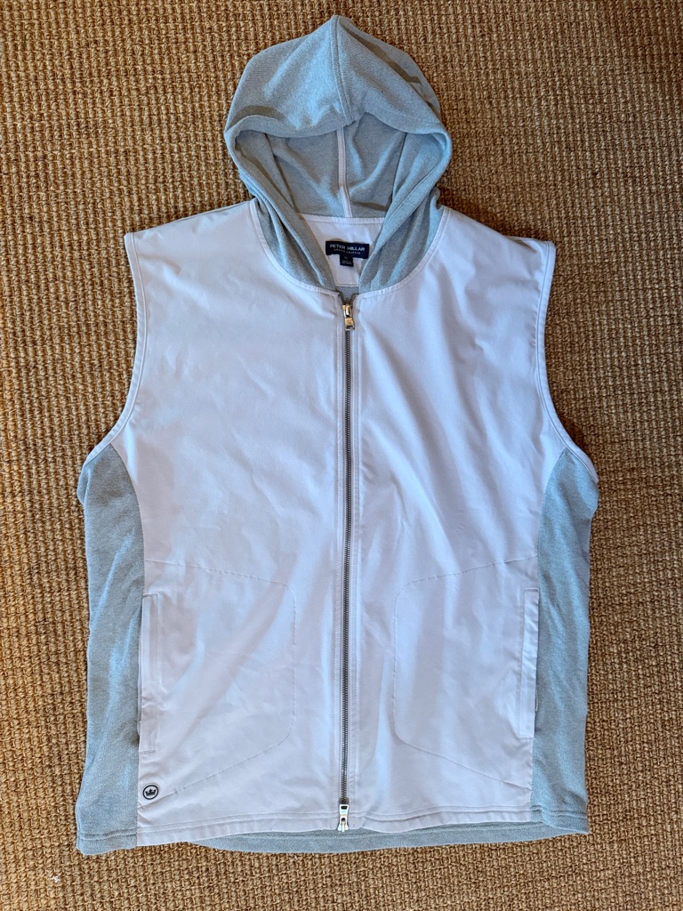 Peter Millar Xl Vest Crown Crafted Light Green/Gray